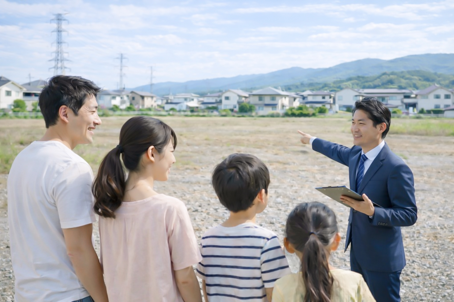 土地がなくても家づくりは始められます